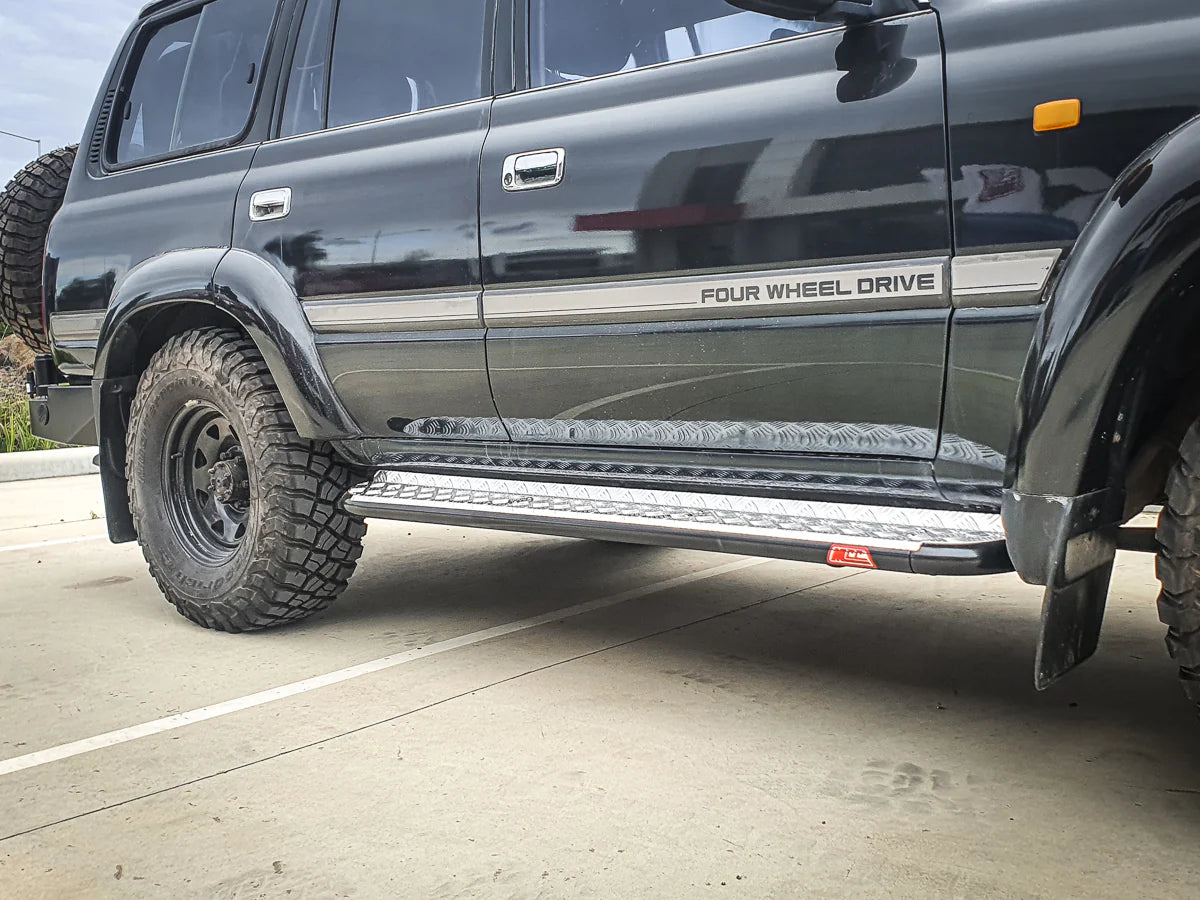 Land Cruiser 80 Series 1990-1998 030-09BS Side Step Package - SKU MCC-01006-309BS