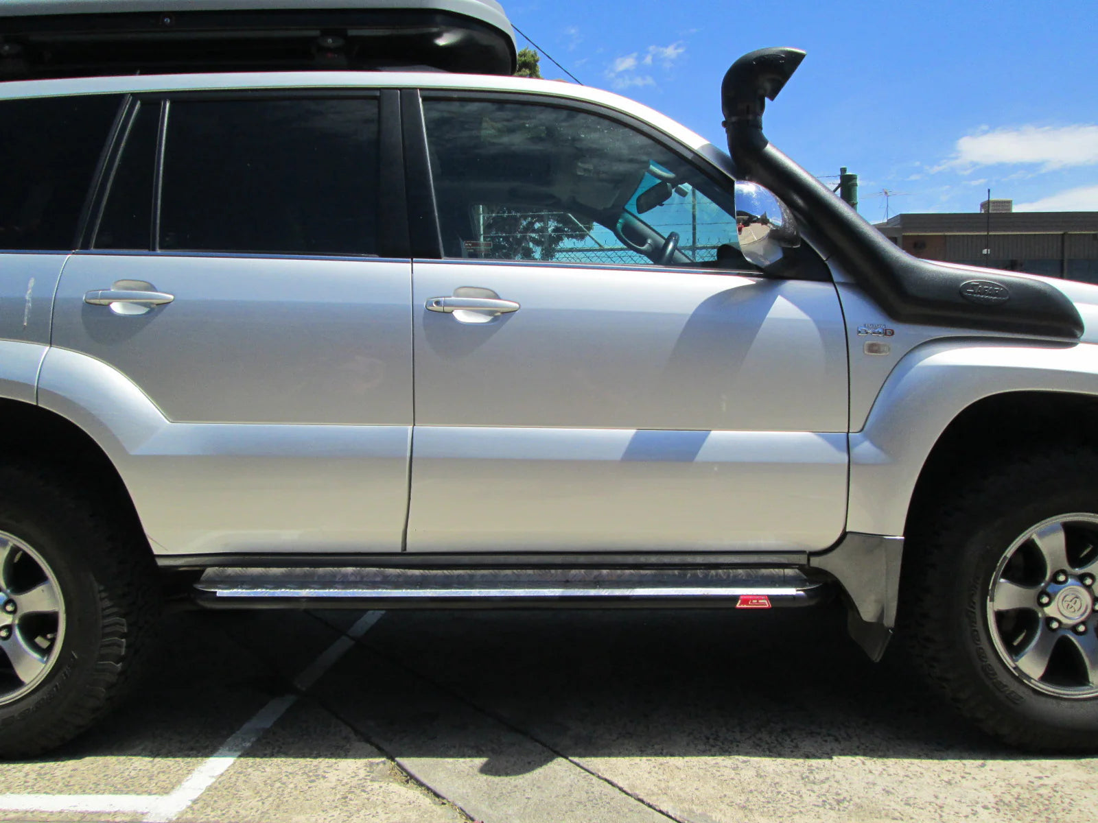 Prado 120 2002-2009 030-09BS Side Step Package - SKU MCC-01010-309BS