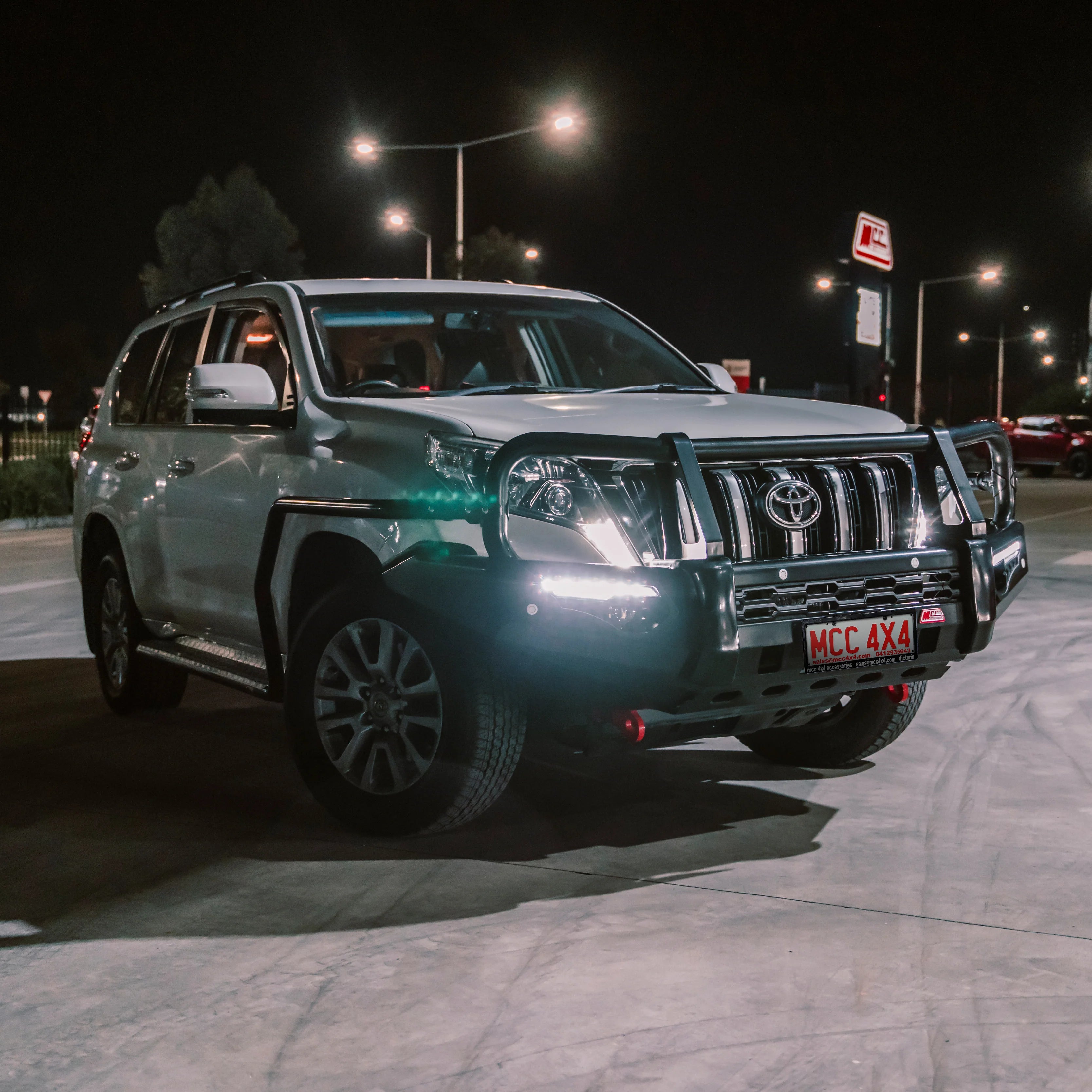 Prado 150 Prefacelift  2009-2017 030-09BS Side Step Package - SKU MCC-01011-309BS