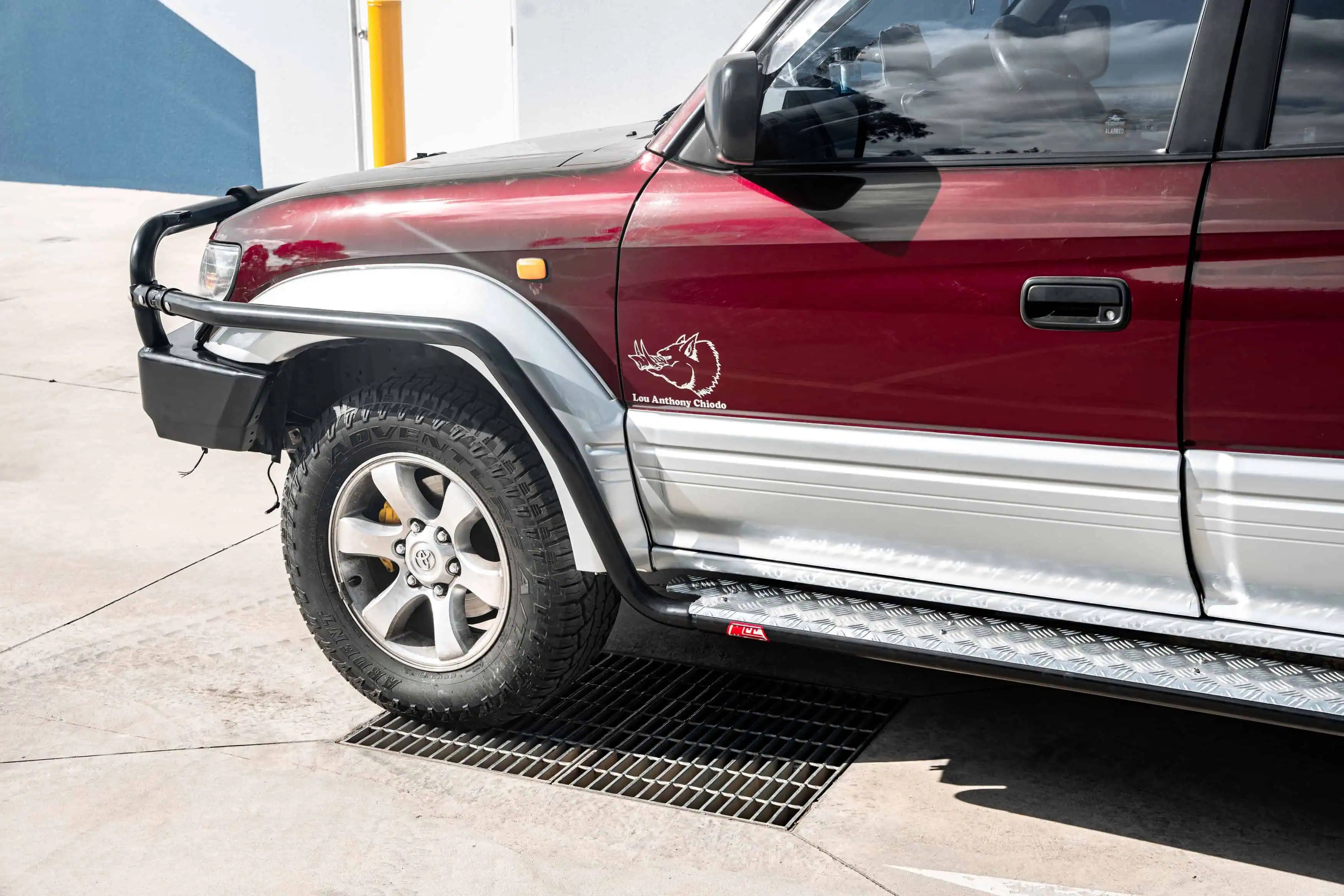 Prado 90/95 1996-2002 030-09BS Side Step Package - SKU MCC-01009-309BS