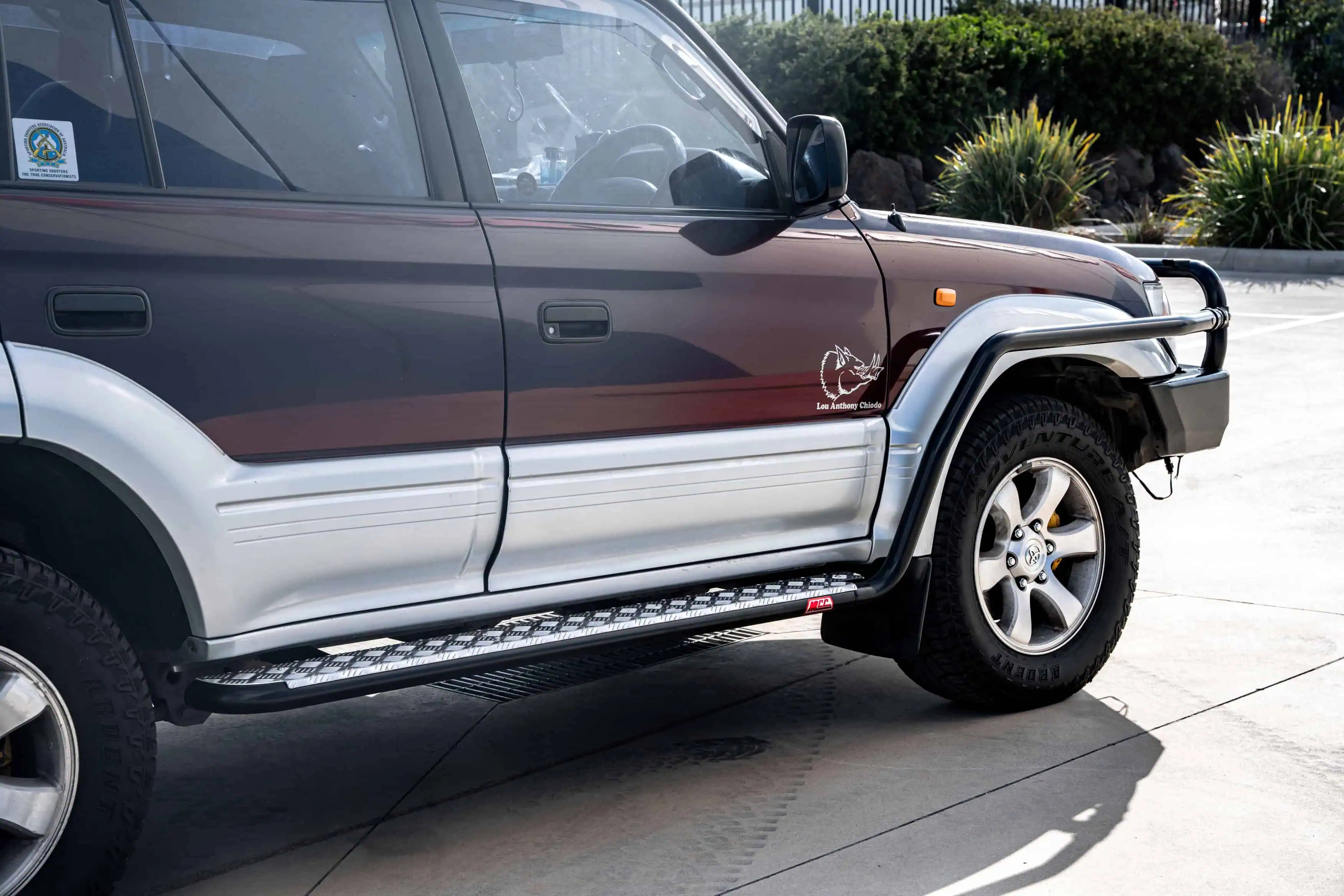 Prado 90/95 1996-2002 030-09BS Side Step Package - SKU MCC-01009-309BS