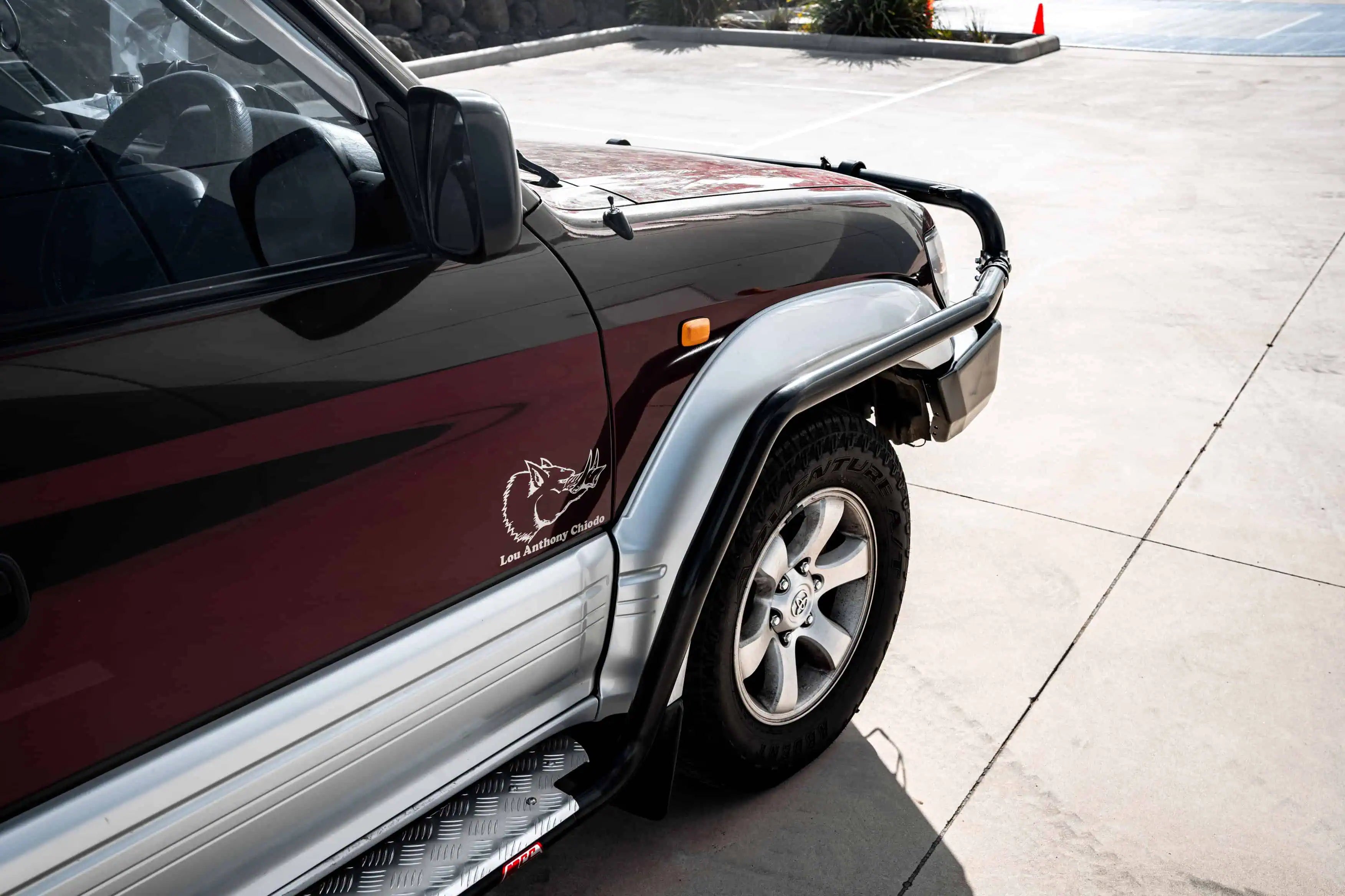 Prado 90/95 1996-2002 030-09BS Side Step Package - SKU MCC-01009-309BS