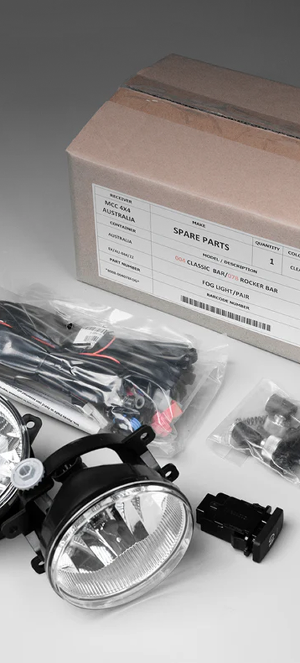 Spare Parts menu image